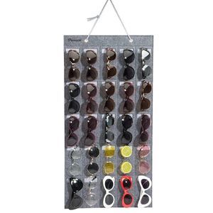 25 SLOT SUNGLASSES HOLDER! FELT MATERIAL!